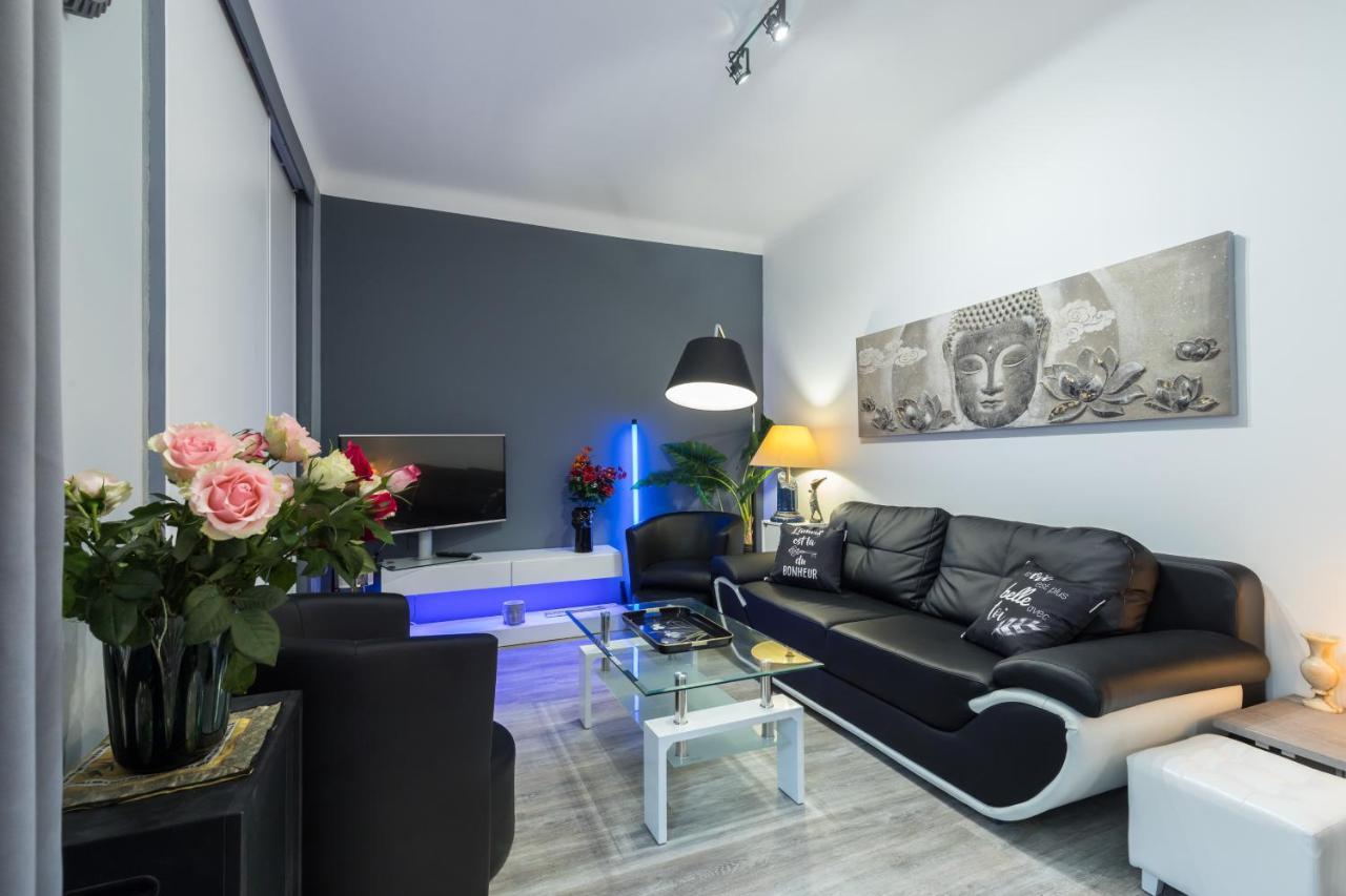 Beau 3 Pieces, 7 Pers, 2 Terrasses, Centre, Calme, Securite Ницца